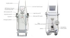 360 Rotation Vacuum Cavitation RF System Body Slimming Machine