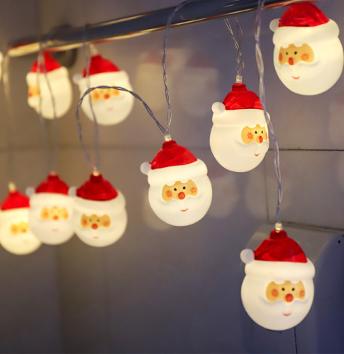 Christmas Snowman String Lights Santa Claus Indoor Outdoor Use LED Xmas String Lights