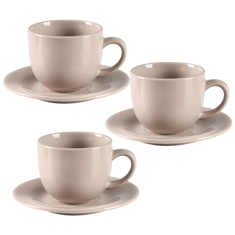 Stoneware Saucer&Cup Sets