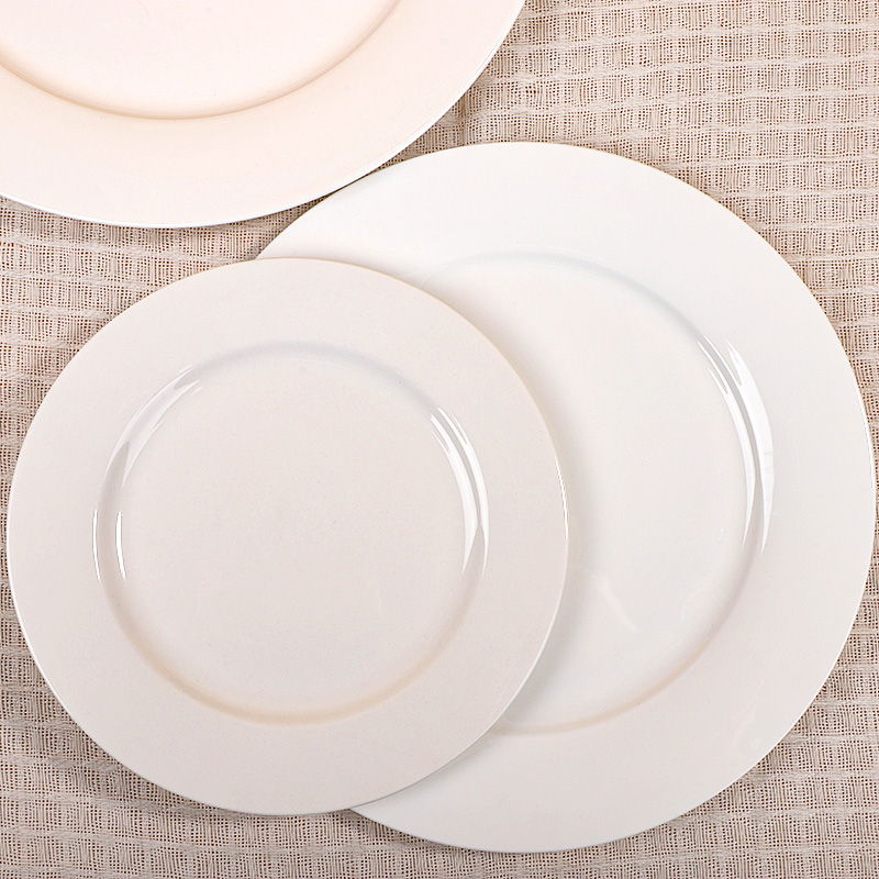 Rimmed Series Dinner Plate