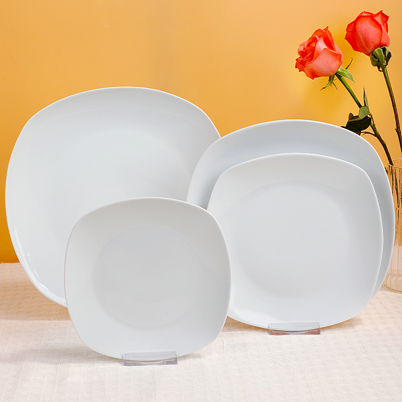 WP-1 Rounded Square Series Dinner Plate