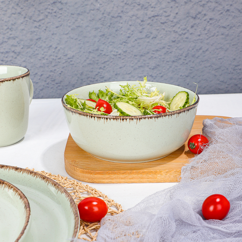 Stoneware dinner set