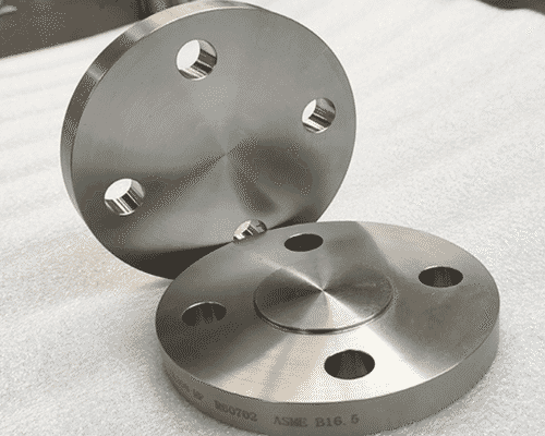 Titanium alloy flange