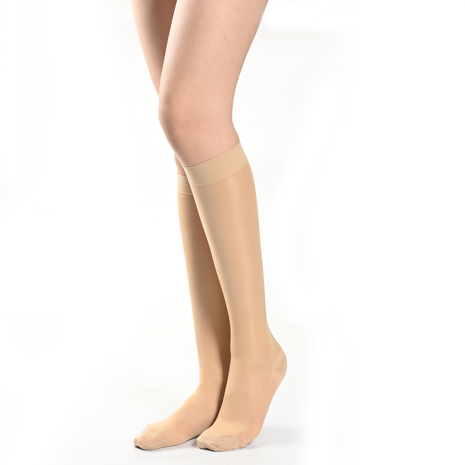 Wholesale 20-30mmhg Running Men Women Athletic Fun Stocking High Knee Nurse Medical Sport Compression Socks