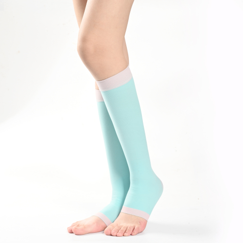 20-30Mmhg Custom Varicose Veins Knee High Stockings Medical Compression Socks