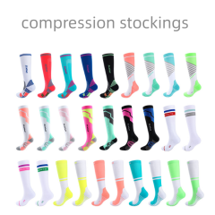 2022 Wholesale Custom Logo Grip Sport Sock Upgraded Professional Non-Slip Football Sock Long Compression Knee High Soccer Socks