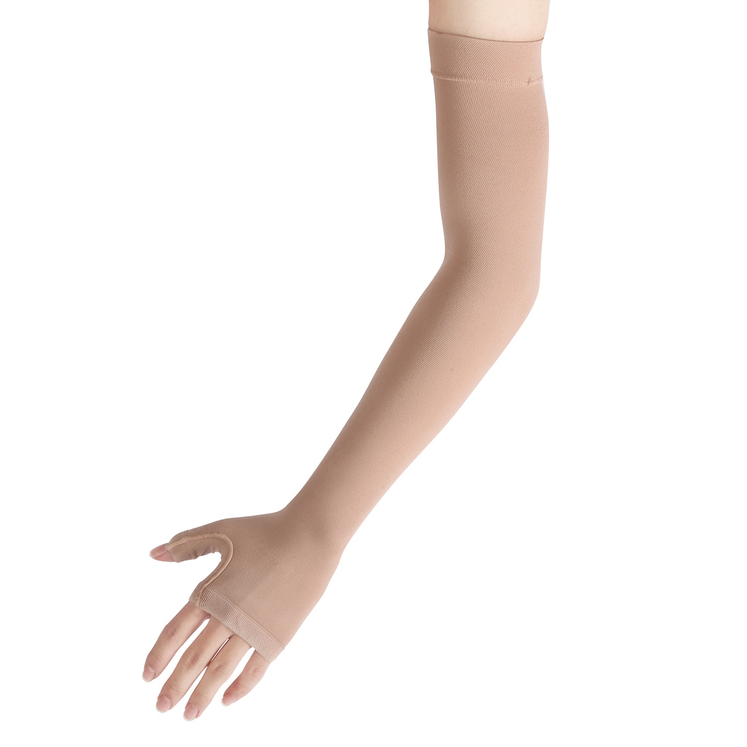 Post Surgery Arm Brace 20-30mmHg Medical Compression Long Arm Sleeve Women for Varicose Veins