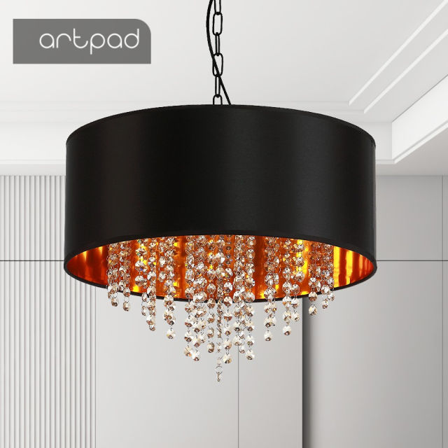 Artpad Dining Room Chandelier Crystal Lamps Pendant