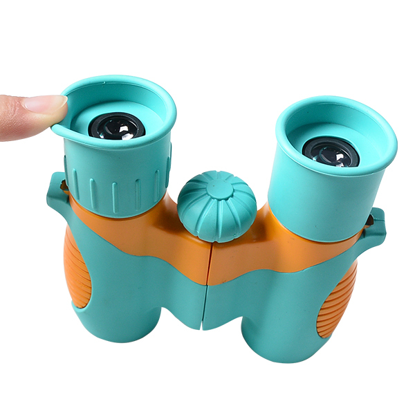 Cartoon Compact Outdoor Observation Custom Plastic Cheap Toy 8X21 Kids Binoculars for Kids