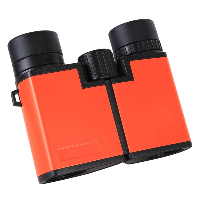 Lightweight Portable Pocket Full Print Custom Plastic 10X22 Compact Binoculars for Adults Kids