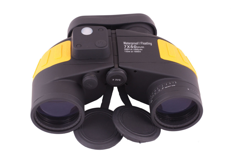 JAXY High Quality Bak4 Waterproof Marine 7X50 Navigation Series Binoculars with Compass