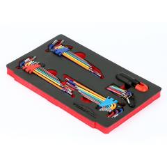 4Pack Metric/SAE Hex key & Star Key Set