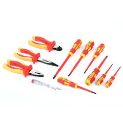 11PCS VDE Insulated Tool Set |Screwdivers & Pliers