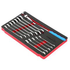 13PCS Combination Ratchet Wrench with 15inch Wrench Extender