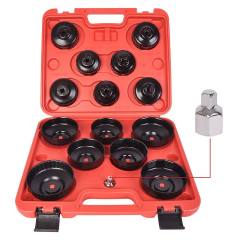 14pcs Cup Type Oil Filter Wrench Set