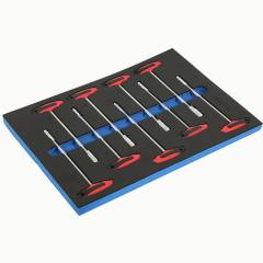 9PCS T-handle Socket Wrench