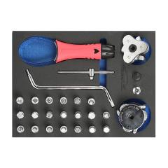 25PCS Oil Drain Plug Key Set