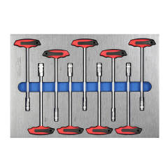 9PCS T-handle Socket Wrench