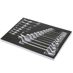 20PCS Double Ring Wrench+Flare Nut Wrench Set