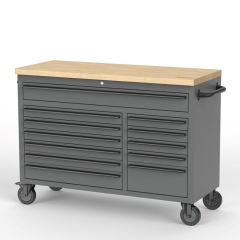 48" 12-Drawers Roller Cabinet Toolbox Workstation with 471PCS XPE Tray Tools Set