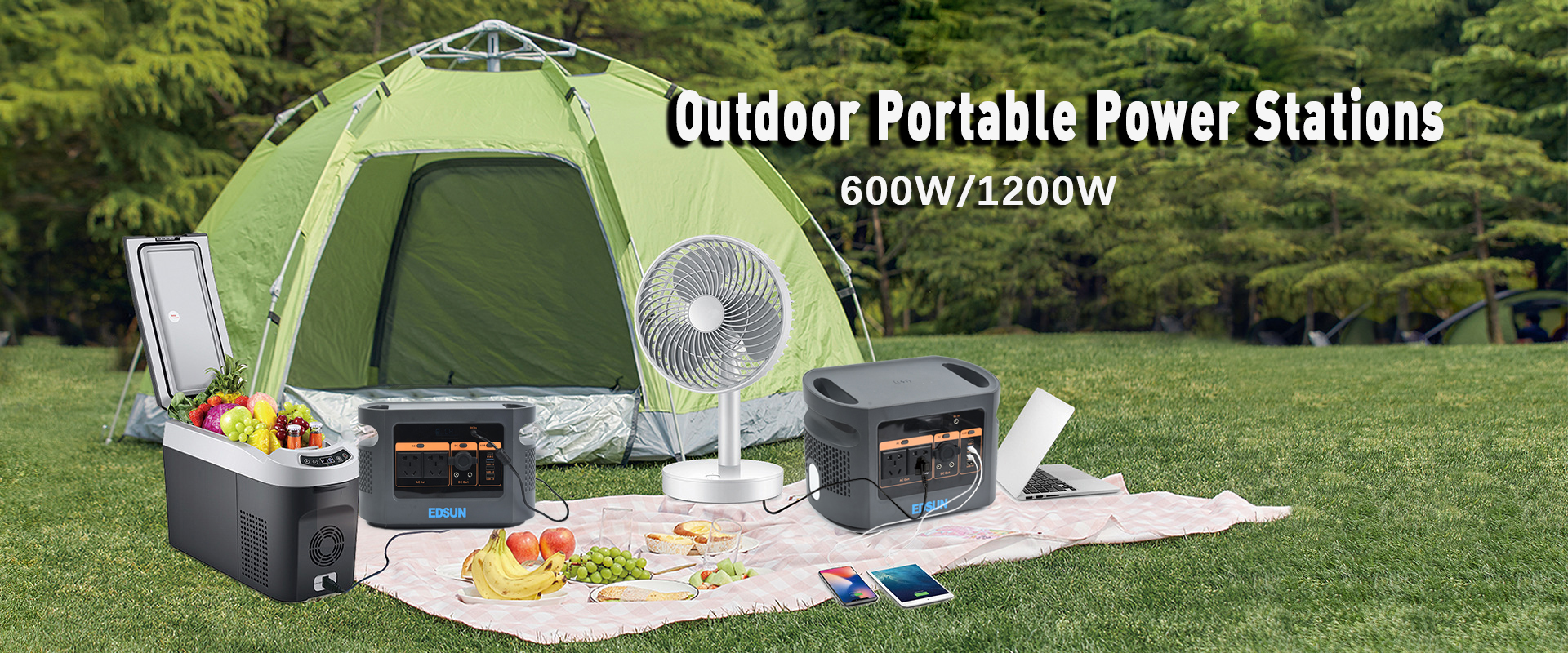 Emergency Portable Power Station Solar Generator Mobile Energy Storage Power Supply For Outdoor