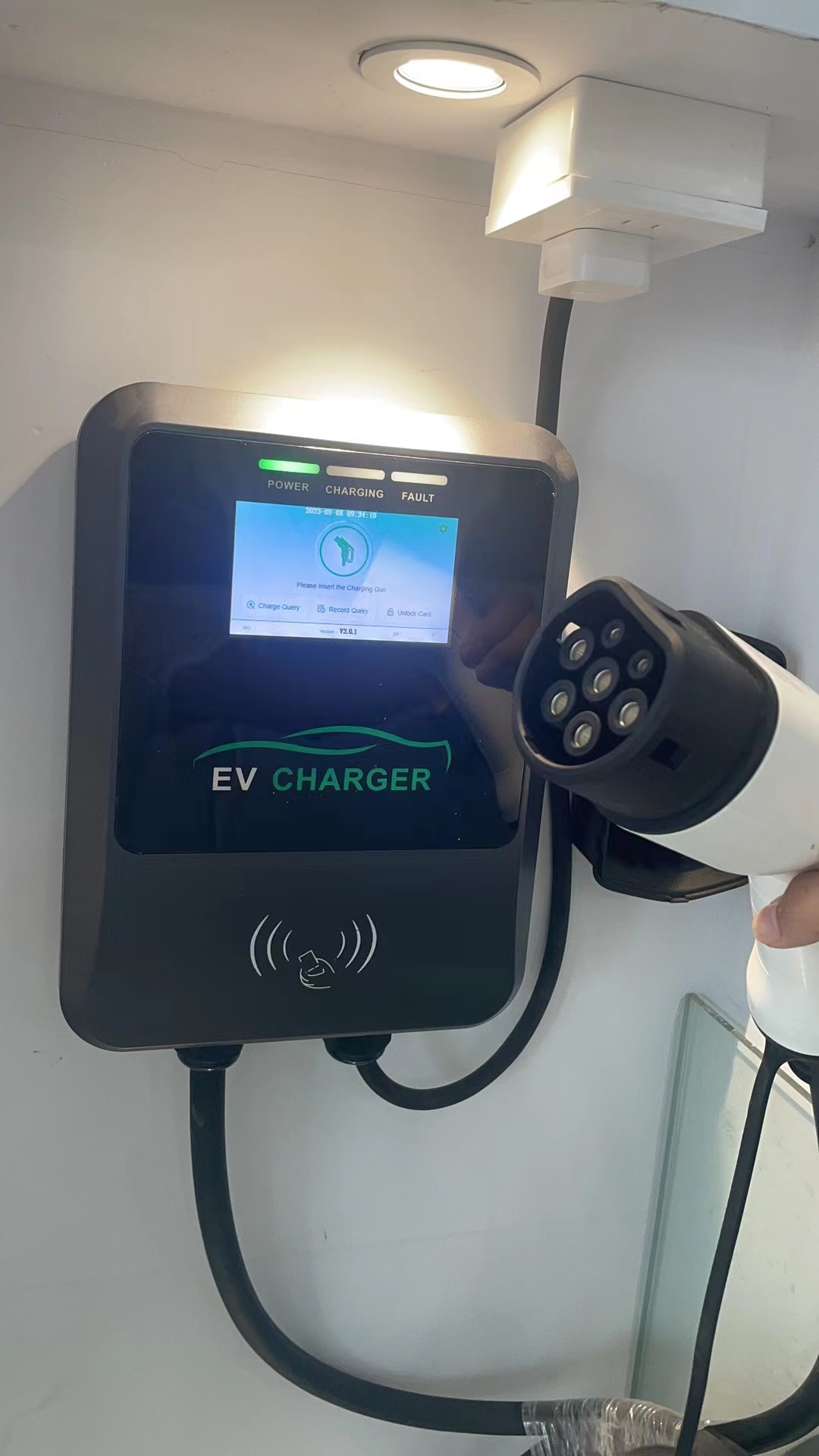 22KW ev wallbox electric vehicle charger ev charger station