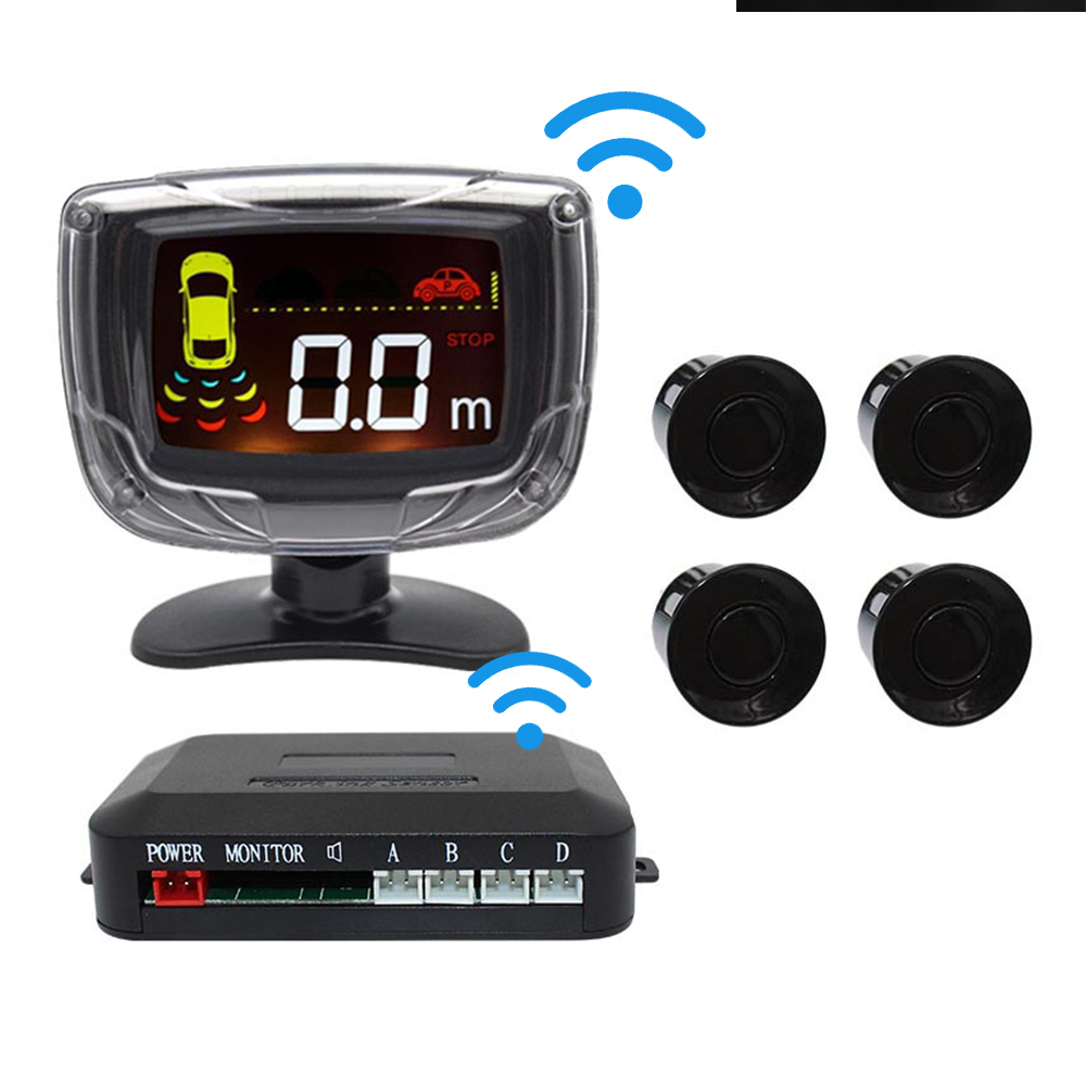 LCD Display 22mm Sensor Diameter Radar Car Parking Sensors System