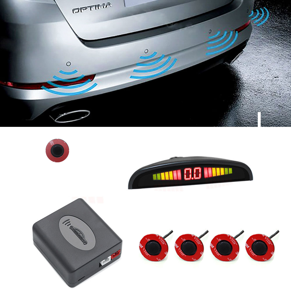 Cheap LED Display Radar Garage Car Front Parking Sensor with Warning Sound