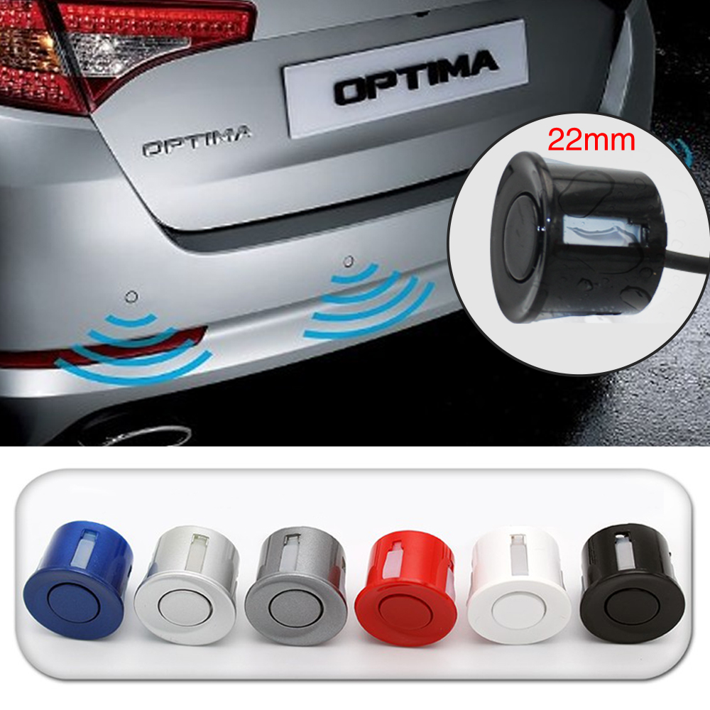Wireless 22mm Four Probes Smart Car Parking Sensors Front and Rear with LED Display