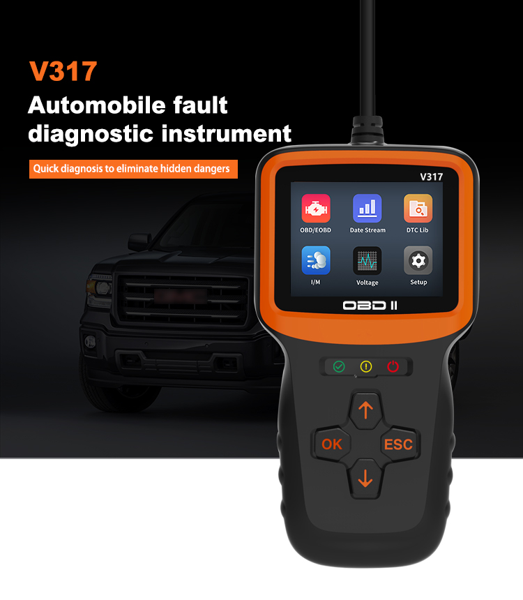 Diagnostic Errors of Real-Time Data OBD Interface OBD2 Scanner Diagnostic Tool