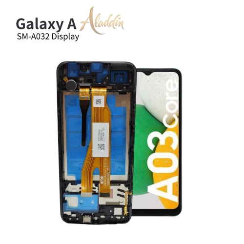 Samsung Galaxy A032 Original Service Pack ЖК-дисплей для Samsung Galaxy A03 Core Детали мобильного телефона в сборе с рамкой