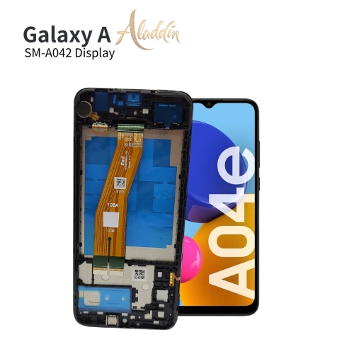 Samsung Galaxy A042 Original Service Pack ЖК-дисплей для Samsung Galaxy A04e Детали мобильного телефона в сборе с рамкой