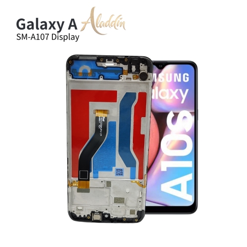 Samsung Galaxy A107 Original Service Pack ЖК-дисплей для Samsung Galaxy A10s Детали мобильного телефона в сборе с рамкой