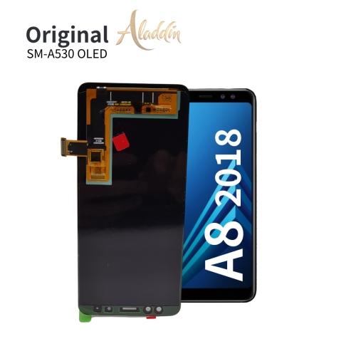 Samsung Galaxy A530 OLED Quality Standard Service Pack ЖК-дисплей для деталей мобильного телефона Samsung Galaxy A8 2018