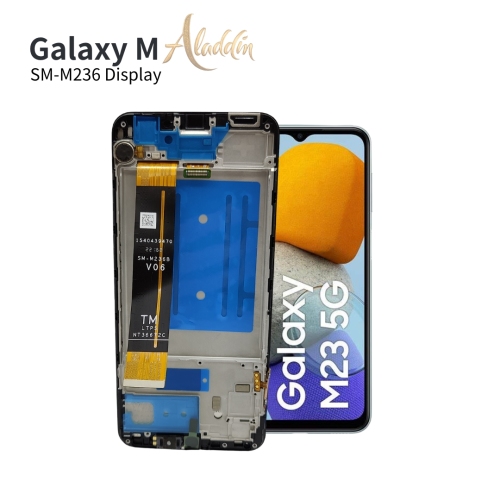 Samsung Galaxy M236 Original Service Pack ЖК-дисплей для Samsung Galaxy M23 5G Детали мобильного телефона в сборе с рамкой