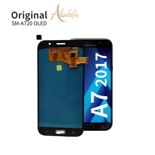 Samsung Galaxy A720 OLED Quality Standard Service Pack ЖК-дисплей для деталей мобильного телефона Samsung Galaxy A7 2017