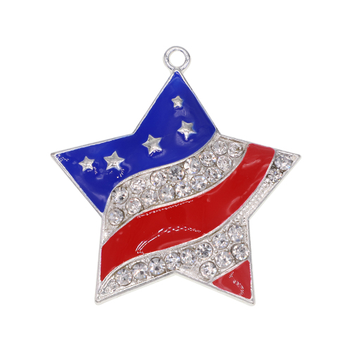 American Stars Rhinestone Pendant
