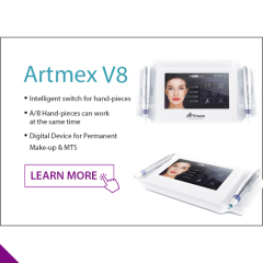 Artmex V8 Permanent makeup Machine Touch Screen With Two Handles