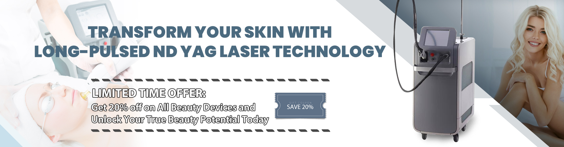 Long-Pulsed Nd YAG Laser