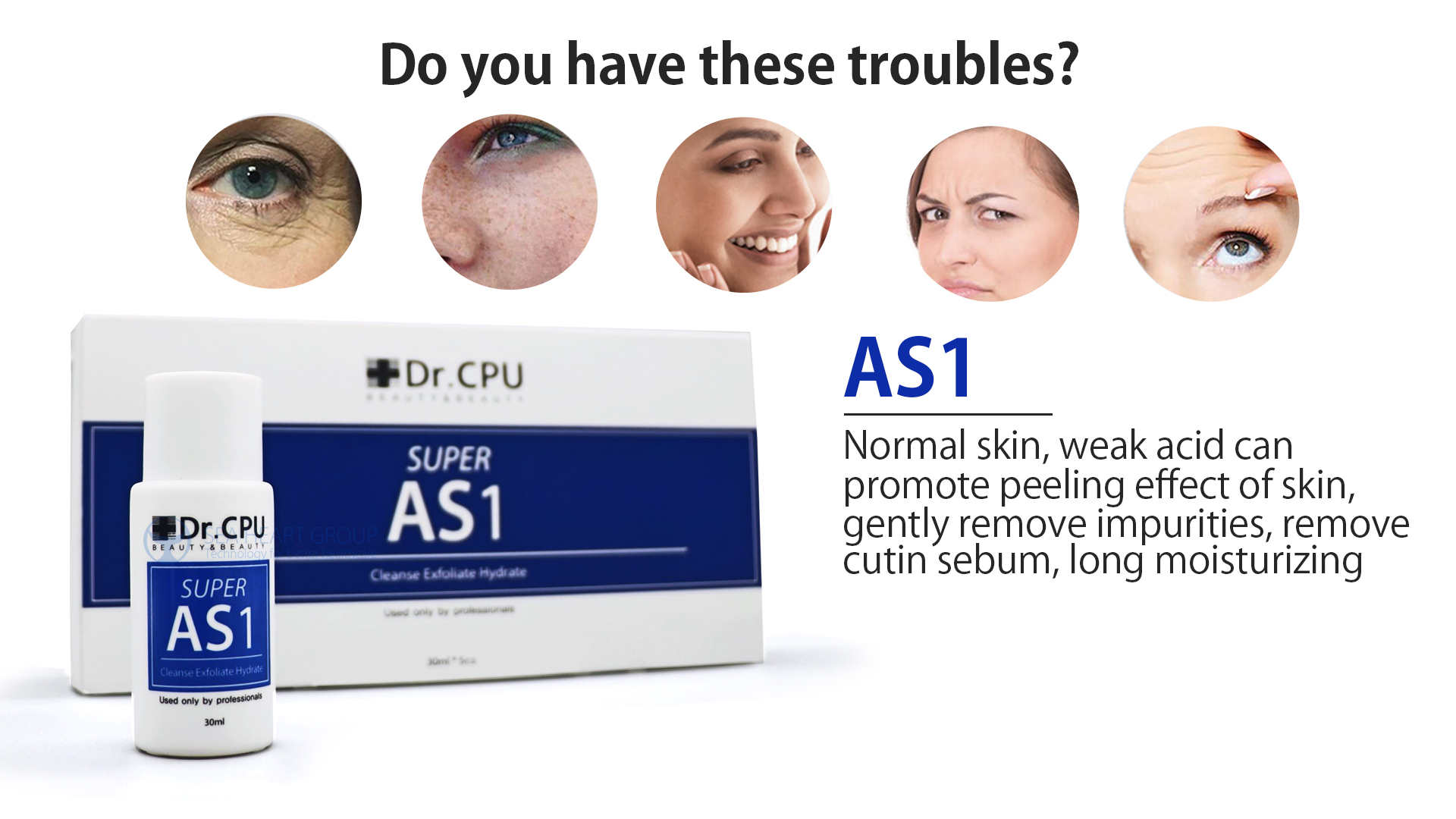 AS1 serums for facial machine