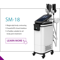 SM-18 HI-EMT RF Muscle Build Fat Burning Body Contouring Machine