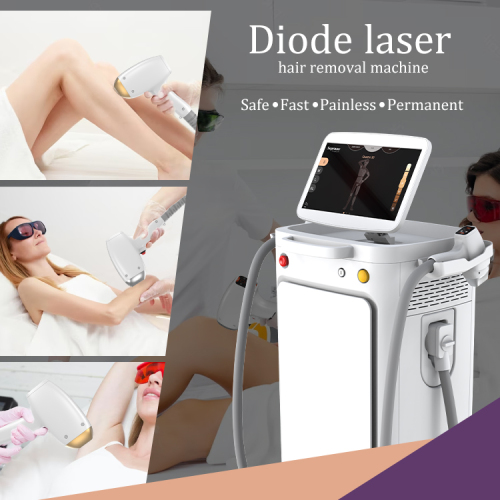 2023 New Diode Laser Hair Removal Machine 808nm 910m 1064nm 3 Wavelength