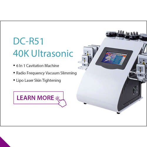 40K Ultrasonic 6 in 1 Cavitation Machine