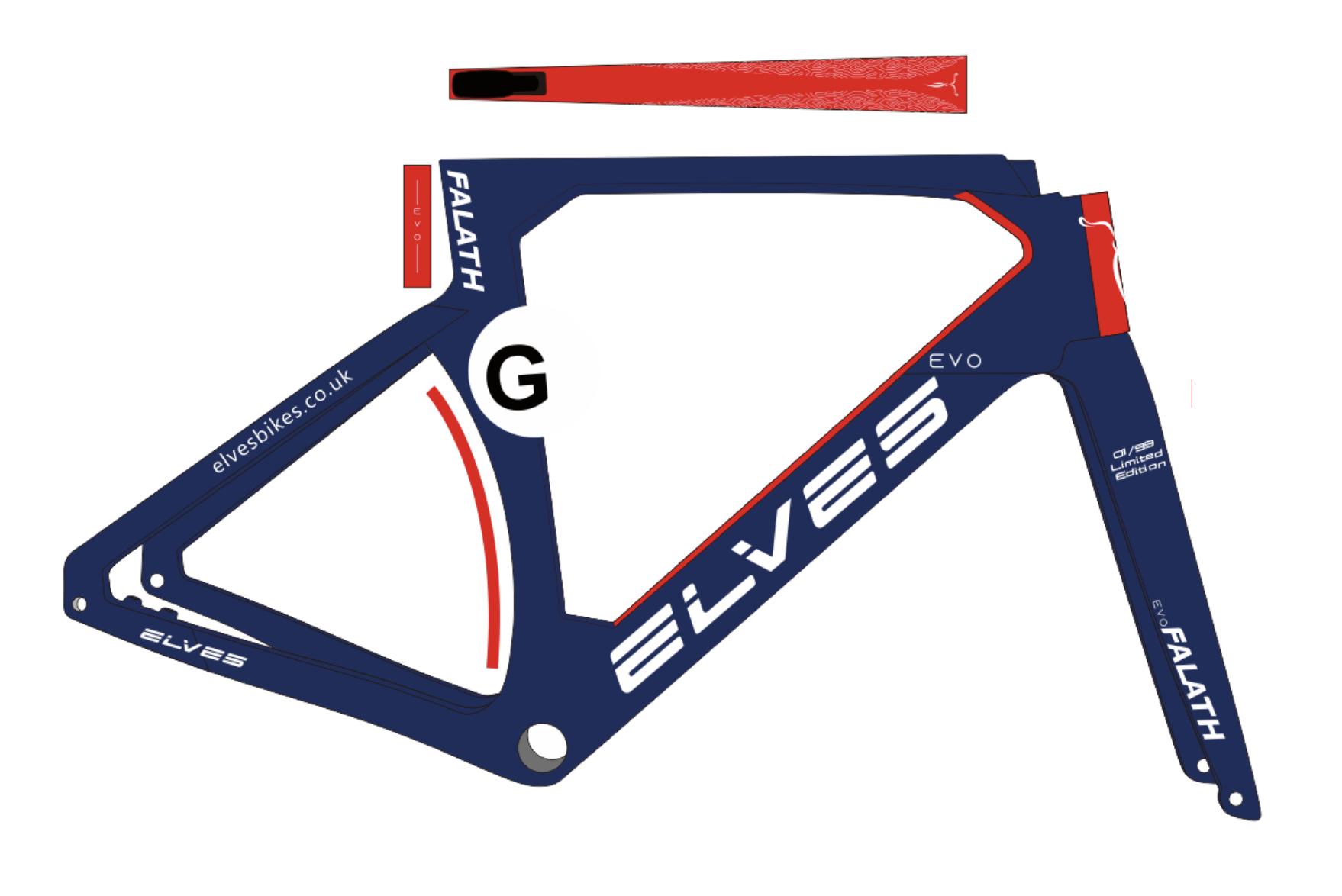 Elves Falath Evo Carbon Road Disc Framesets Uci Approved