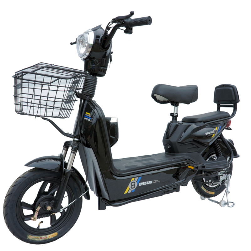 350W/450W 2 seat electric bike with basket MB2