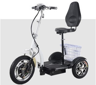 350w USA/Europe market hot sell 3 wheel electric scooters QS1