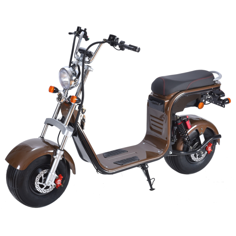 EEC COC seev citycoco 2000w 3000w electric scooter with fat bike tire HR8-2 45km/h