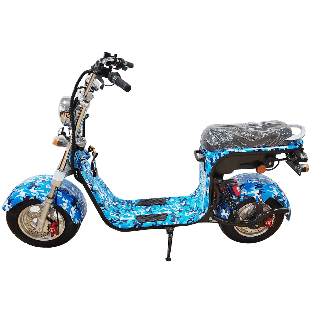 EEC COC Seev Citycoco 2000w 3000w Electric Scooter With Fat Bike Tire