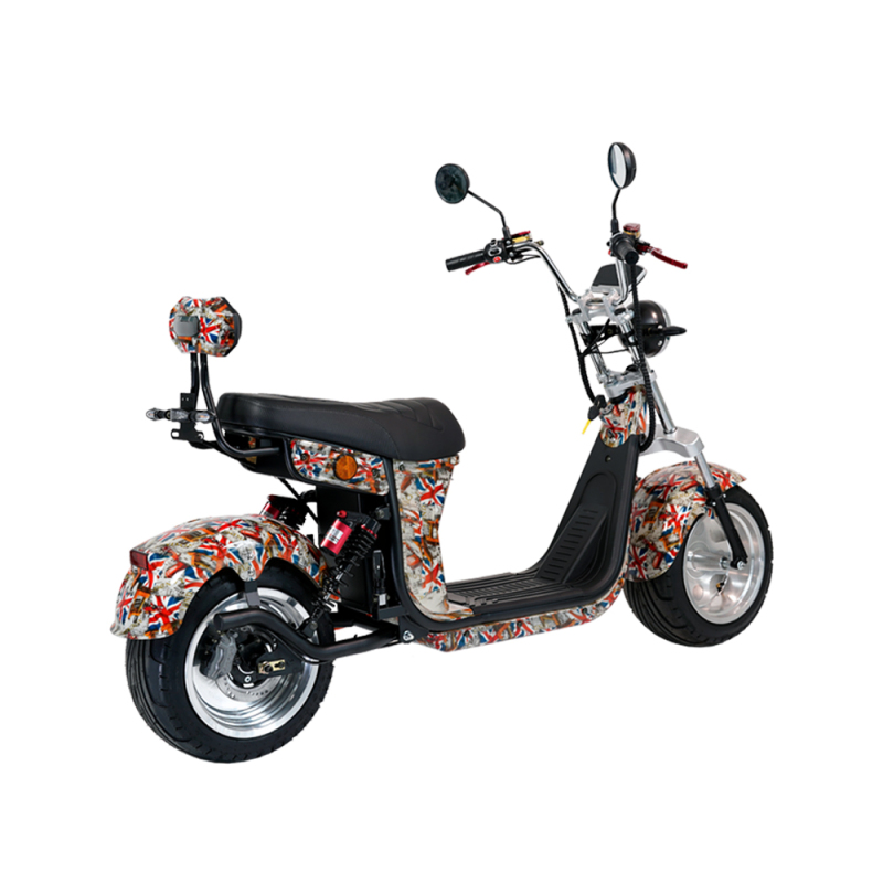 Newly Upgraded NFC Unlock Big Wheel Off Road City Coco Electric e Scooters with Seat for Sale Fat Tire Citycoco HR9