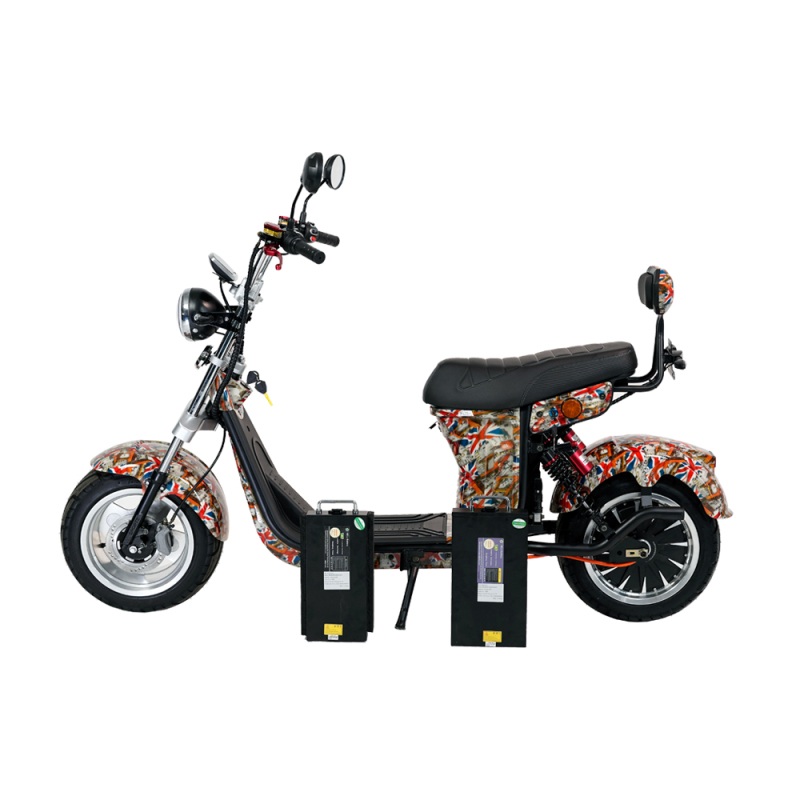 Newly Upgraded NFC Unlock Big Wheel Off Road City Coco Electric e Scooters with Seat for Sale Fat Tire Citycoco HR9